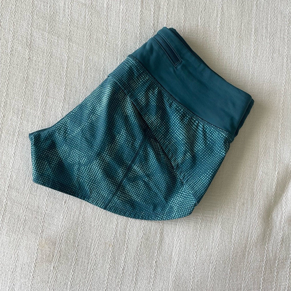 lululemon athletica Teal Athletic Shorts